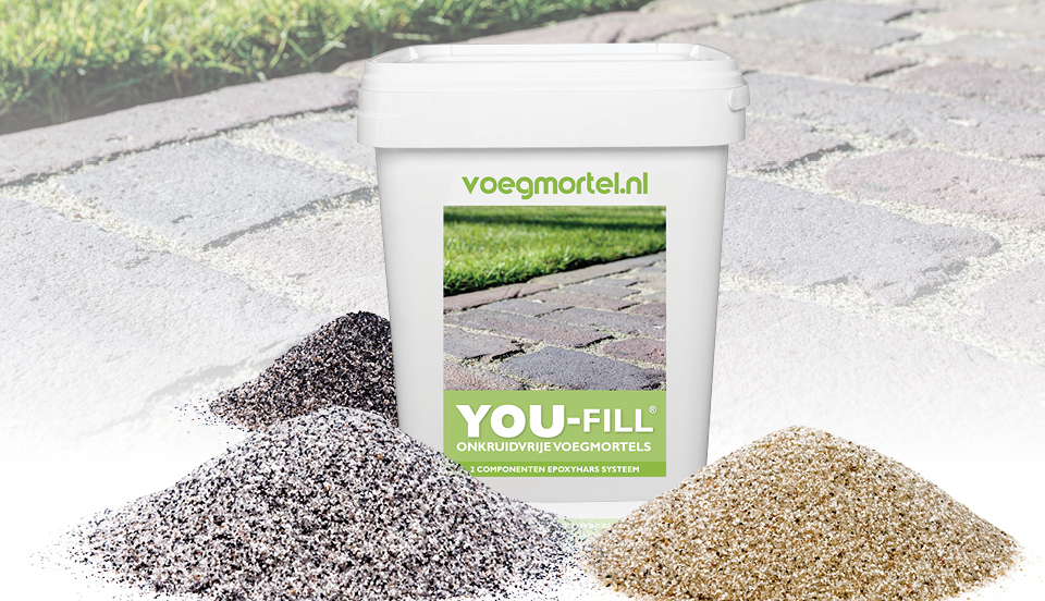 Onkruidvrije Voegmortel Kleuren - 2 Componenten | YOU-FILL