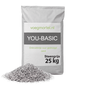 Onkruidvrije voegen - 25KG voegzand | You-Basic